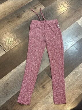 Gymshark small Pink Knit Lounge Leggings